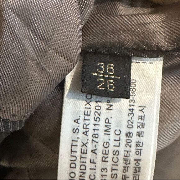 Massimo Dutti | 4 | Black Blazer Professional Tailored Fit - Picture 5 of 7